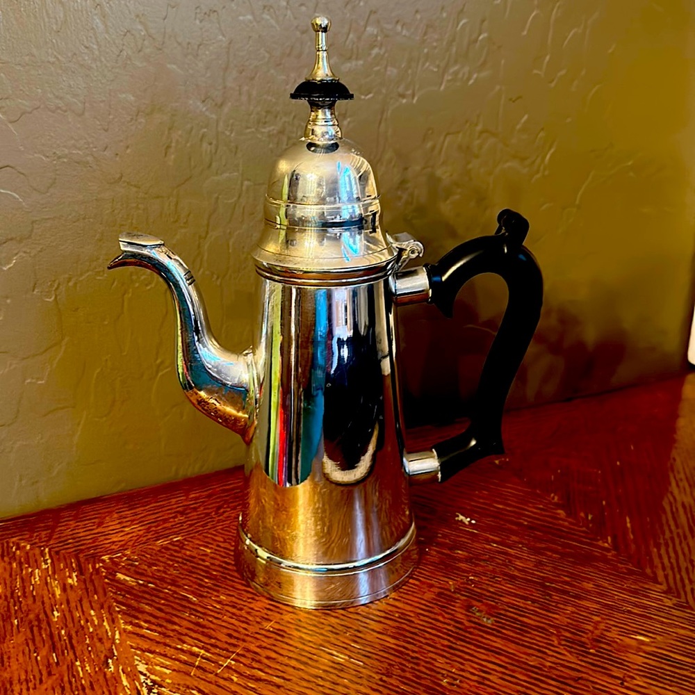 Vintage Individual Silver Plated Tea Pot
